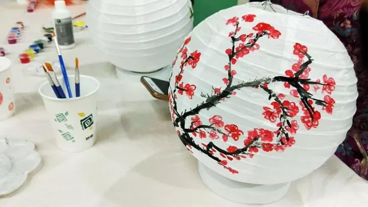 DIY“心機”花燈