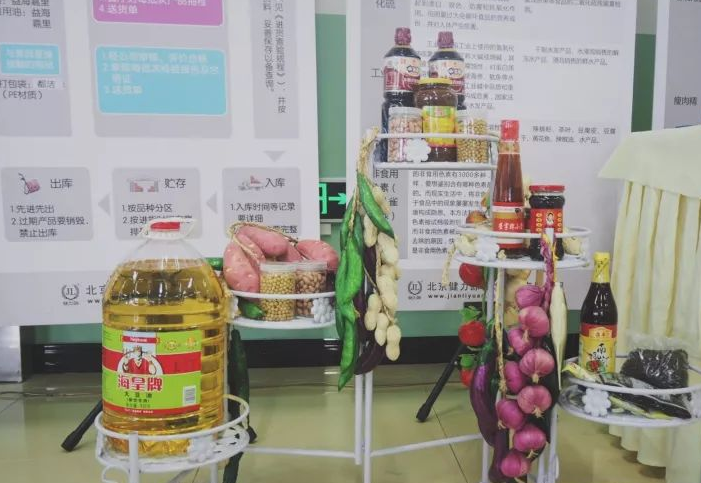 餐廳使用的各類食材調料